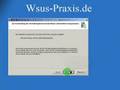 Wsus 3.0 Installation