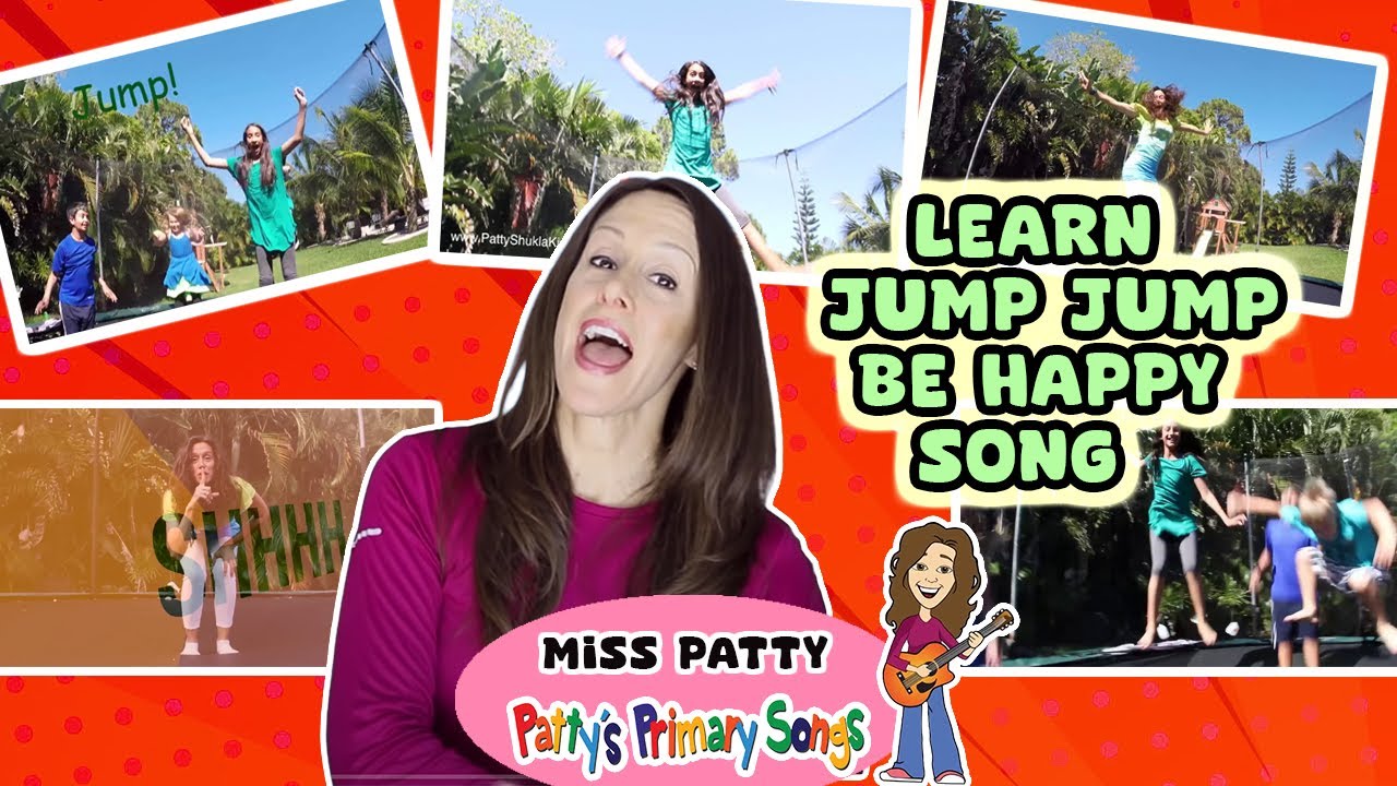 Jump Jump Be Happy and Jump! (Official Video) Children's Song by Miss Patty