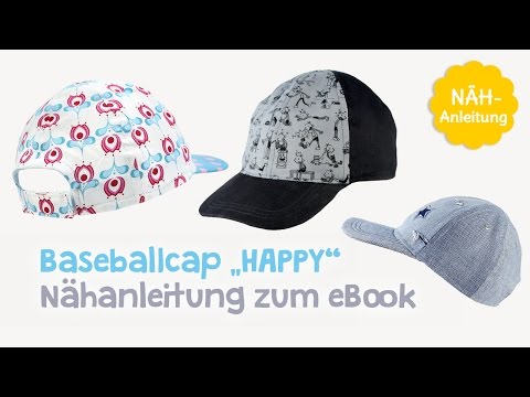 Nähanleitung für Schnittmuster Baseballcap / Schirmmütze 