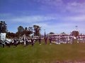 Himno Nacional en inicio 5º Concurso de Bandas Escolares en San Carlos