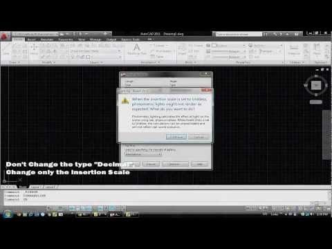 how to change units in autocad