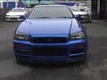 Nissan Skyline R34 GTR Bayside BLue Nissan Skyline R34 GTR Bayside BLue