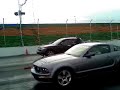 Infiniti FX45 vs. 06 Mustang GT on drag Doka montreal