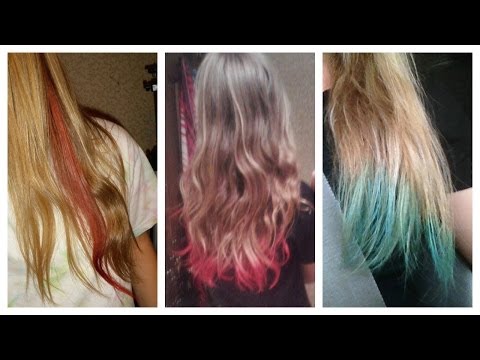 how to dye your hair with kool aid