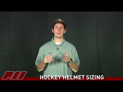 how to fit hockey helmet