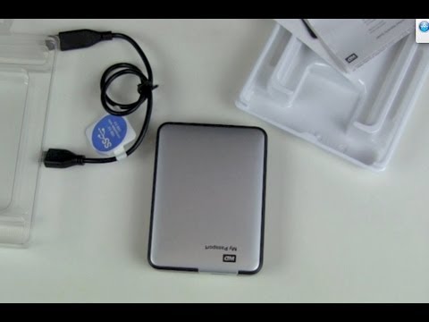 WD My Passport 2TB externe USB 3.0 Festplatte Unboxing
