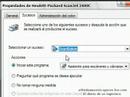 Cambiar la accion automatica de algun dispositivo Cambiar la accion automatica de algun dispositivo