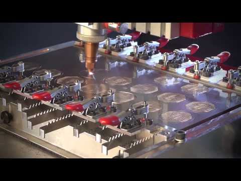 <h3>FiberStar Laser Cutting System - Industrial Applications</h3>Introducing the FiberStar Laser Cutting System. This versatile system is your complete turnkey solution for industrial laser cutting of all alloys. In this video we demonstrate the cutting power of the all new FiberStar Laser Cutting System.<br /><br />