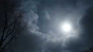 Long Time Lapse of Clouds and Sun