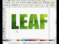 inkscape tutorial -LEAF logo-