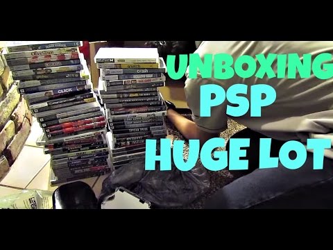 psp - Hey Guys in this video I unbox a large PSP lot package from eBay. If your interested in buying anything let me know! Visit my 2 eBay Store Robles -Electronic...