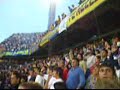 La hinchada de Central ante Arsenal....