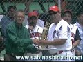 Inauguración del torneo de beisbol Inauguración del torneo de beisbol