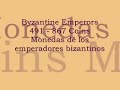 Gold Coins of the Byzantine Empire. Emperors. 491-867