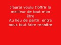 M�me si - letra/paroles/karaok�
