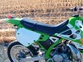 ＫＤＸ１２５ Exhaustsound Racing blipping