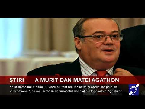 A murit Dan Matei Agathon