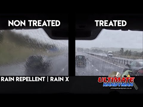how to properly use rain x