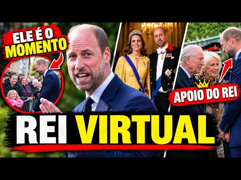 👑 PRÍNCIPE WILLIAM MOSTRA FORÇA COM KATE E CHARLES E ESMAGA ATAQUES DE HARRY