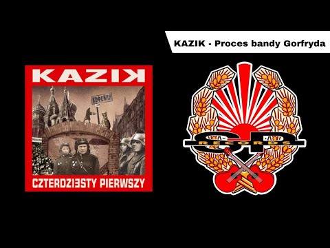 Tekst piosenki Kazik - Proces bandy Gorfryda po polsku