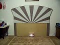 Solid surface and Fiberoptic headboard FOR SALE