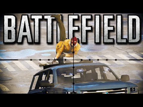 Battlefield Funny Moments - Police Officers, Bike Glitch Game, Death by Trees, and More!