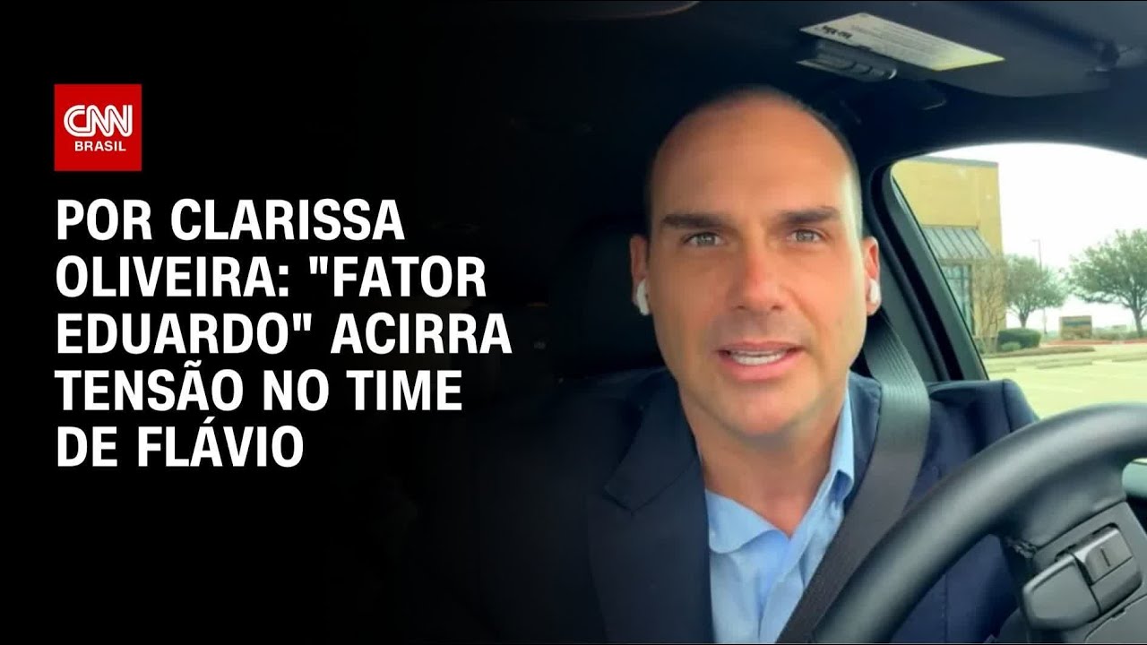 "Fator Eduardo" acirra tensão no time de Flávio | LIVE CNN