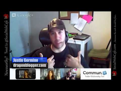 dragonblogger - Social Web Cafe Interviews http://www.SocialWebCafe.com ---------------------------------------------- Deborah interviews Justin Germino, of http://www.drago...