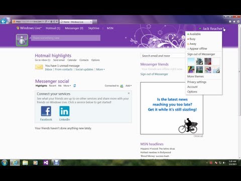 how to eliminate msn account