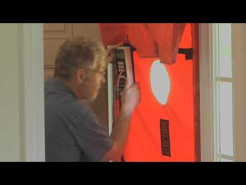 Blower Door Testing - Lower ACH with Spray Foam
