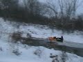 pond water cross on my skidoo