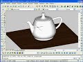 Modellazione 3D di una teiera - Rendering delle texture 4/