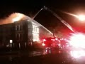 Whatcom Middle School on fire