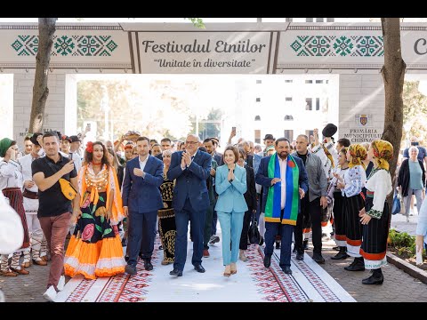 Președinta Maia Sandu la Festivalul Etniilor 2025: „Pacea nu se împarte pe comunități sau regiuni. Ea este a tuturor sau nu este deloc.”