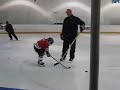 Nick getting a lesson