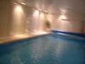 this is jasjit and sukhjit singh kullars swimming pool in their house