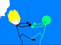 DBZ stickman ver. (Gokou vs Picollo)