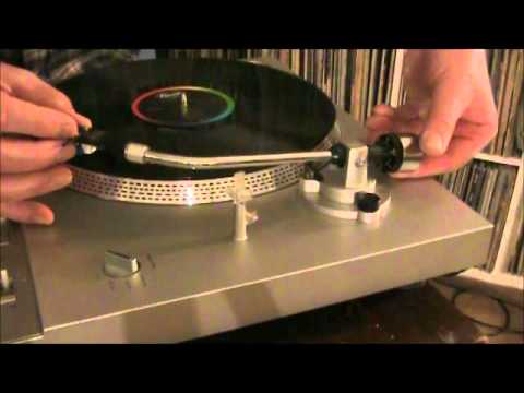 how to adjust turntable