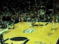 Live TIm Duncan Three Pointer to Send it into Overtime!!!