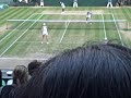 Winning Point in Wimbledon 2009 Ladies Doubles