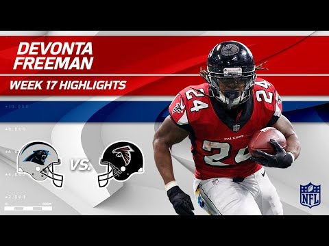 Video: Devonta Freeman Highlights | Panthers vs. Falcons | Wk 17 Player Highlights