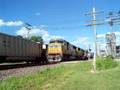 UP 8105 meets 4663 - Rochelle, IL