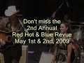 lightnin' charlie at the 1st annual red hot & blue revue at the renaissance center in kingsport, tn. filmed may 2, 2008, lc is shown doing bits of three songs - don gibson's 