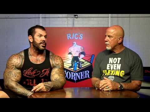 Rich Piana, doing your gym homework
