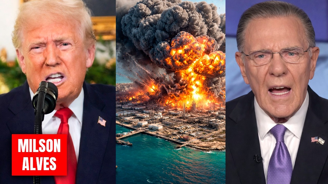 ÚLTIMAS: General vê COLAPSO da Ilha de kharg, TRUMP bloqueou todo o Irã