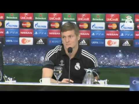 Kroos: “Buscamos un buen resultado para resolver en el Bernabéu”