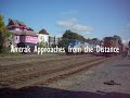 Amtrak Approaches from the Distance