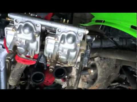 how to tighten belt on kfx 700