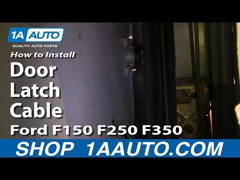 How To Install Replace Door Latch Cable Ford F150 F250 F350 Bronco 80-97 1AAuto.com