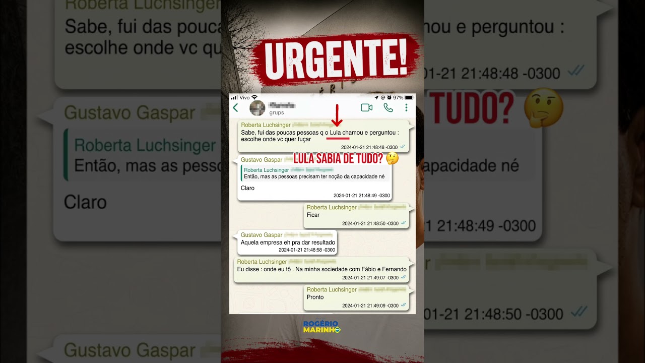 Com o PT, escândalo é método: aparelha, protege os seus e sufoca a verdade. O Brasil precisa romper.